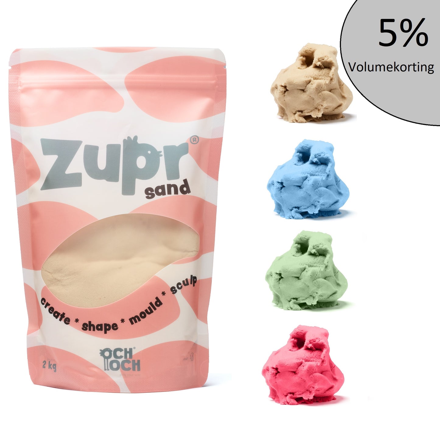 Zupr Sand | OMDOOS | 8 x 2 KG