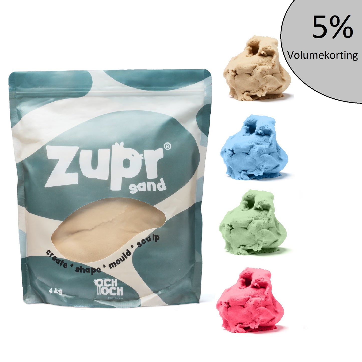 Zupr Sand | OMDOOS | 4 x 4 KG