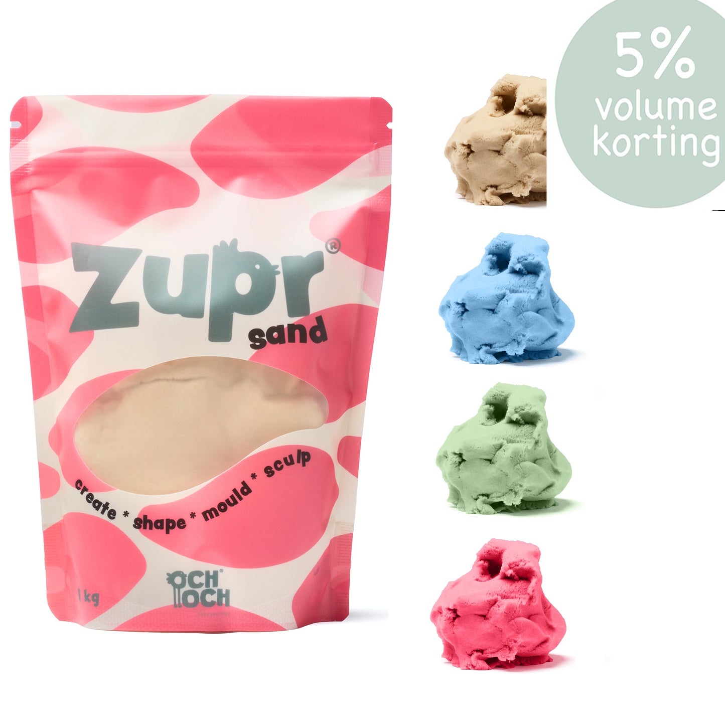 Zupr Sand | OMDOOS | 16 x 1 KG