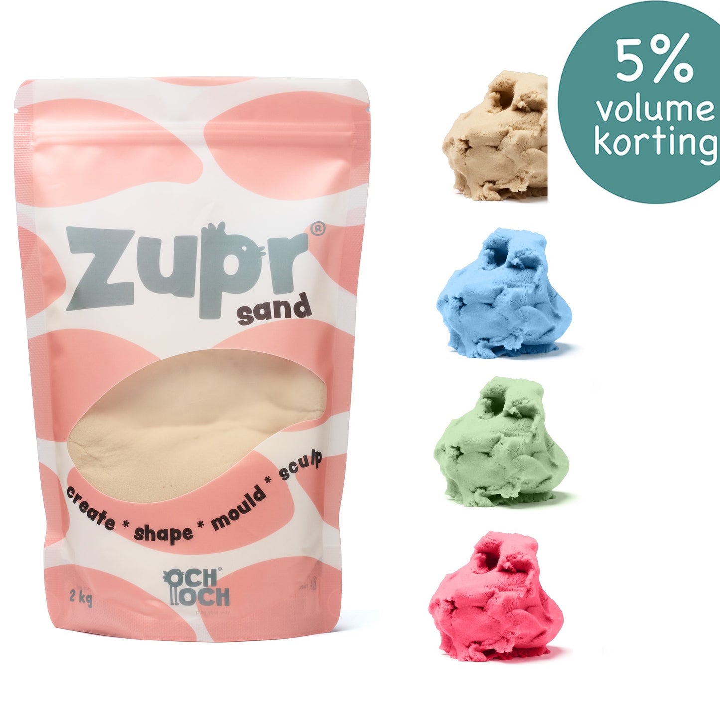 Zupr Sand | OMDOOS | 8 x 2 KG