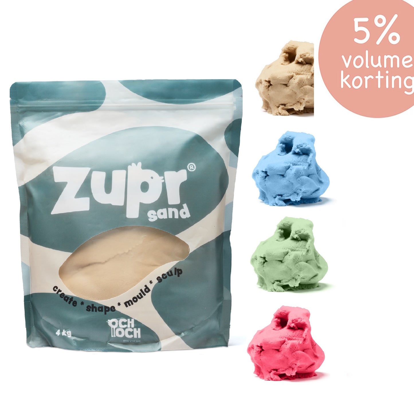 Zupr Sand | OMDOOS | 4 x 4 KG